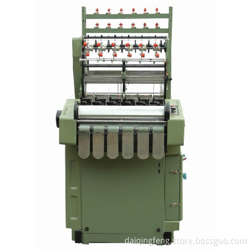 High-speed needle loom; knitting, weaving machines